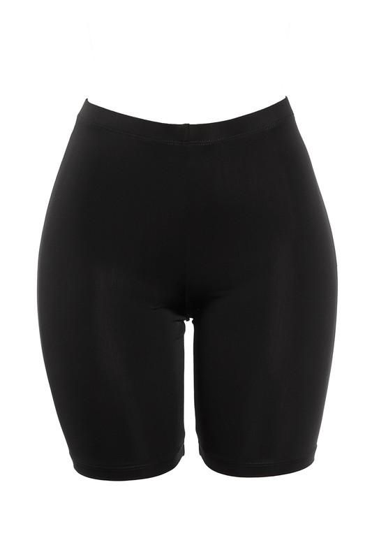 High-Waisted Biker Shorts